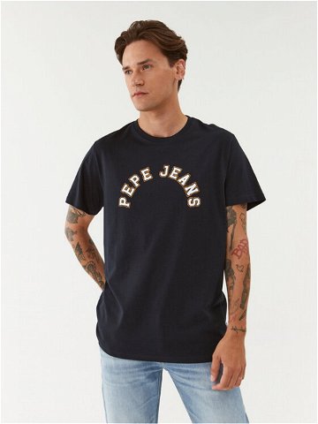 Pepe Jeans T-Shirt Westend Tee PM509124 Tmavomodrá Regular Fit