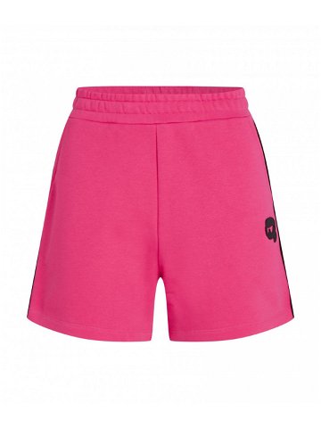 Šortky karl lagerfeld ikonik 2 0 shorts růžová l