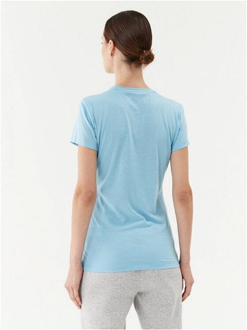 Salewa Funkční tričko Solid Dry W 27019 Modrá Regular Fit