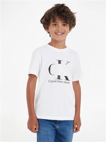 Calvin Klein Jeans Triko dětské Bílá