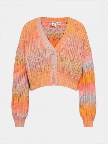 Roxy Kardigan Sundaze Sweater Swtr ARJSW03307 Růžová Regular Fit