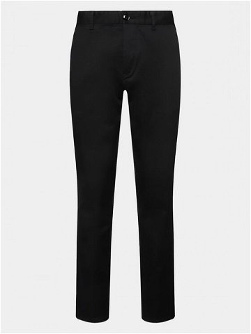 Sisley Chino kalhoty 4AIHSF021 Černá Slim Fit