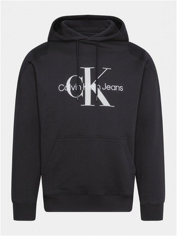 Calvin Klein Jeans Mikina J30J320805 Černá Regular Fit