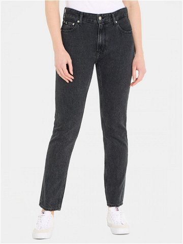 Calvin Klein Jeans Jeansy Dad J30J324297 Černá Straight Fit