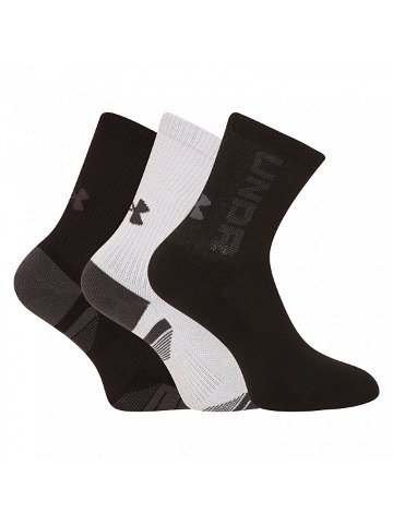 3PACK ponožky Under Armour vícebarevné 1379512 011 L