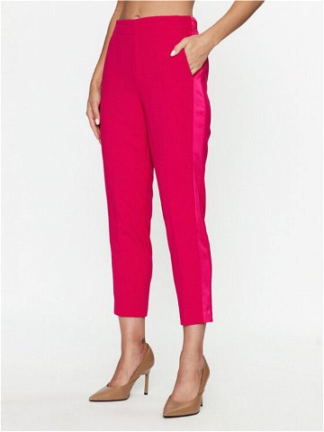 ViCOLO Kalhoty z materiálu TR0251 Růžová Regular Fit