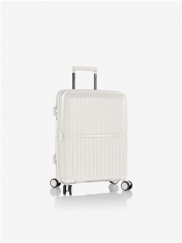 Bílý cestovní kufr Heys Airlite S