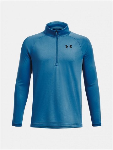 Světle modré sportovní tričko Under Armour UA Tech 2 0 1 2 Zip