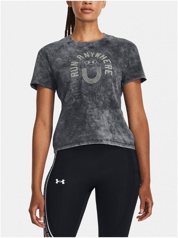 Tmavě šedé dámské sportovní tričko Under Armour