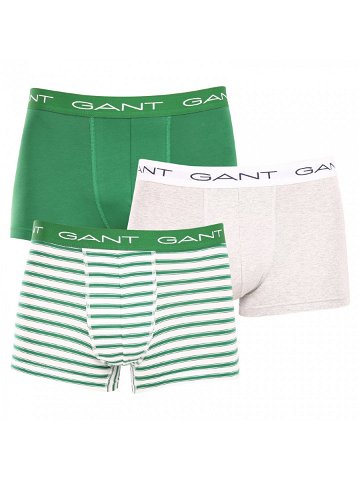 3PACK pánské boxerky Gant vícebarevné 902323013-316 XL