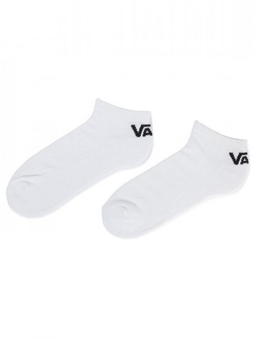 Vans Sada 3 párů dámských nízkých ponožek Classic Low VN000XS8WHT Bílá