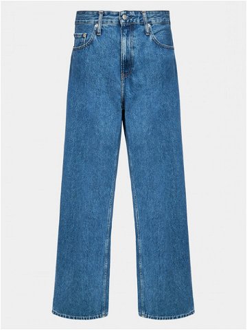 Calvin Klein Jeans Jeansy J30J323895 Modrá Loose Fit