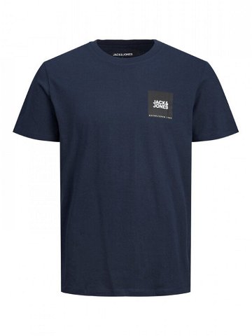 Jack & Jones T-Shirt 12252004 Tmavomodrá Regular Fit