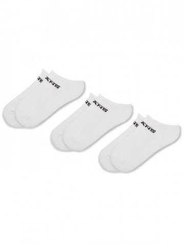 Vans Sada 3 párů dámských vysokých ponožek Classic Kick VN000XNRWHT Bílá