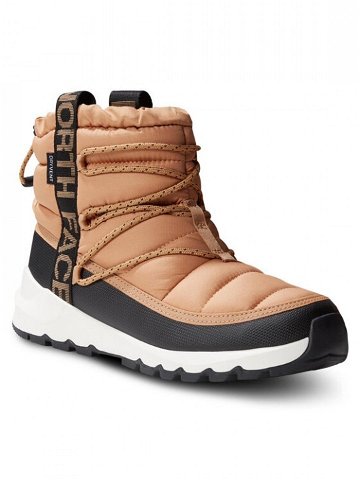 The North Face Sněhule W Thermoball Lace Up WpNF0A5LWDKOM1 Hnědá