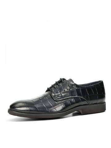Robel pánské kožené společenské boty – černé – 45