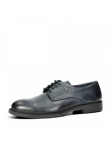 Robel pánské kožené společenské boty – tmavomodré – 45