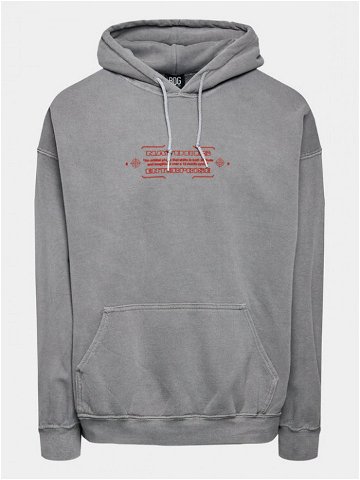 BDG Urban Outfitters Mikina Grey Natures Hood 77173722 Šedá Baggy Fit