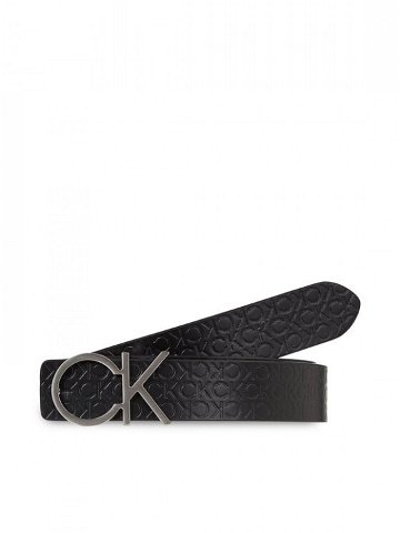 Calvin Klein Pánský pásek Warmth Plus Epi K50K511075 Černá