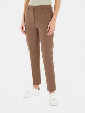 Calvin Klein Chino kalhoty Gabardine K20K205785 Béžová Slim Fit