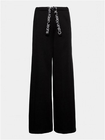 Calvin Klein Jeans Teplákové kalhoty J20J221916 Černá Relaxed Fit