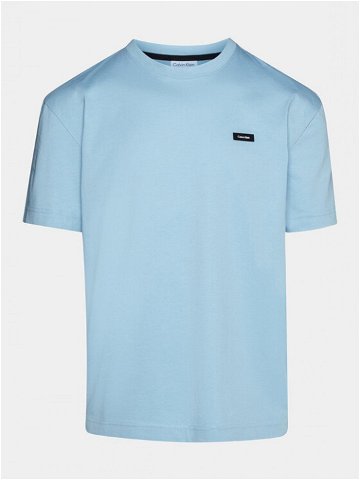 Calvin Klein T-Shirt K10K110669 Světle modrá Regular Fit