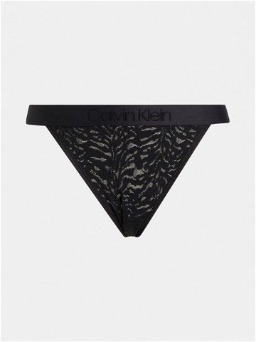 Calvin Klein Underwear Brazilské kalhotky 000QF7347E Černá