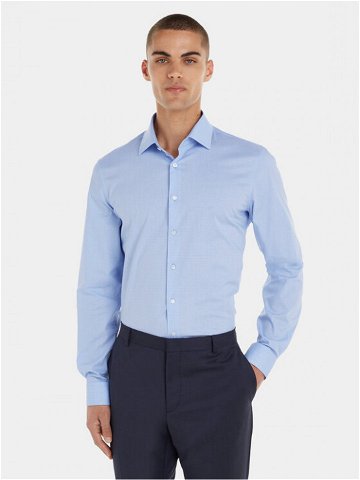 Calvin Klein Košile K10K112103 Světle modrá Slim Fit