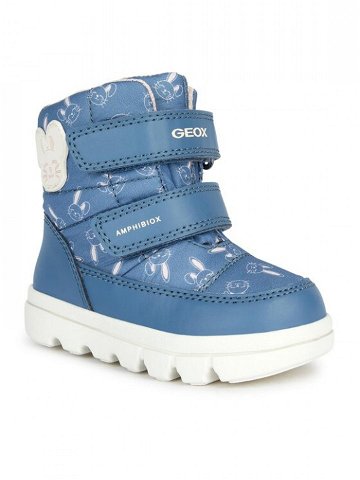 Geox Sněhule B Willaboom Girl B A B365AC 000MN C4005 S Modrá