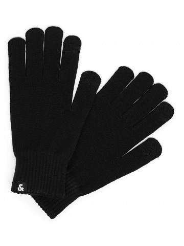 Jack & Jones Pánské rukavice JACBARRY 12159459 Black