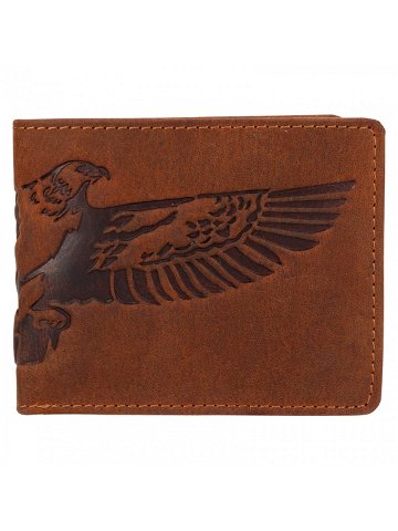 Pánská kožená peněženka Lagen Egell – hnědá