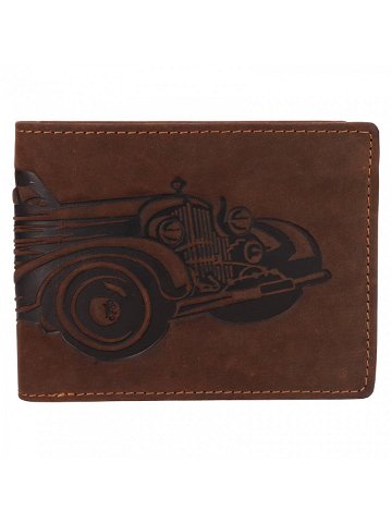 Pánská kožená peněženka Lagen Blaise – hnědá