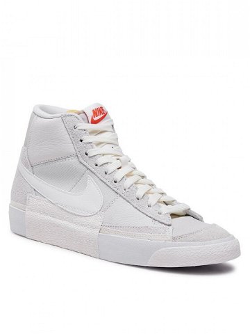 Nike Sneakersy Blazer Mid Pro Club DQ7673-003 Bílá