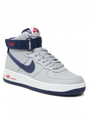 Nike Sneakersy Air Force 1 Hi Qs DZ7338 001 Šedá