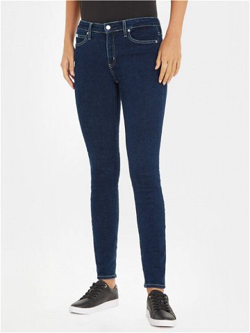 Calvin Klein Jeans Jeansy J20J221237 Tmavomodrá Skinny Fit