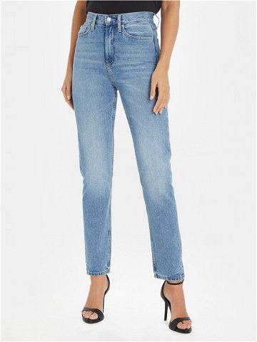 Calvin Klein Jeans Jeansy J20J221222 Modrá Straight Fit