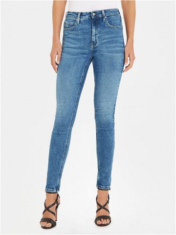 Calvin Klein Jeans Jeansy J20J221226 Modrá Skinny Fit