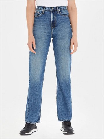 Calvin Klein Jeans Jeansy J20J221244 Modrá Straight Fit