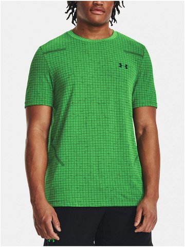 Zelené sportovní tričko Under Armour Vanish Grid SS