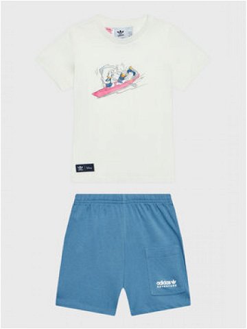 Adidas Sada tričko a sportovní šortky Disney Mickey And Friends HK9780 Barevná Regular Fit