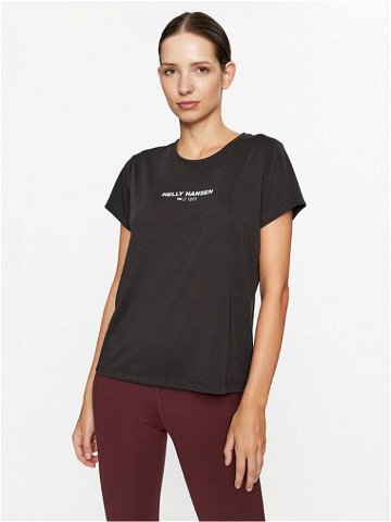 Helly Hansen T-Shirt Allure 53970 Černá Regular Fit