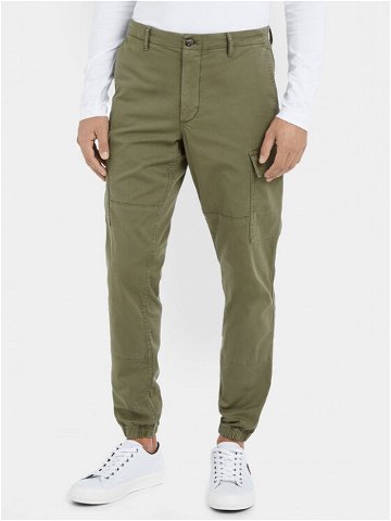Tommy Hilfiger Joggers kalhoty Chelsea MW0MW31149 Zelená Relaxed Fit