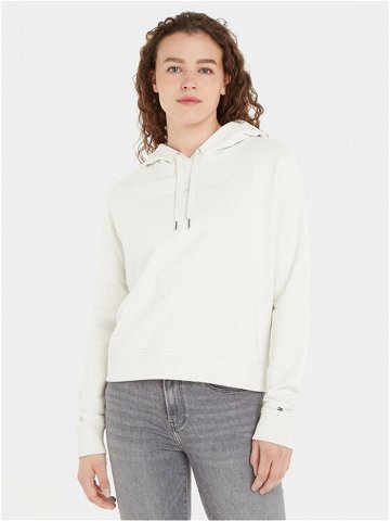 Tommy Hilfiger Mikina Frosted WW0WW38856 Écru Relaxed Fit