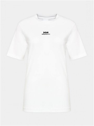 Helly Hansen T-Shirt Yu Patch 53391 Bílá Regular Fit