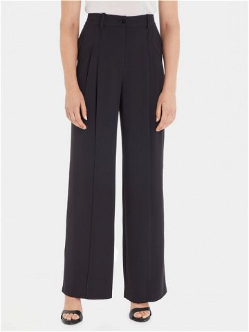 Calvin Klein Kalhoty z materiálu K20K205689 Černá Relaxed Fit
