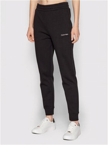 Calvin Klein Teplákové kalhoty K20K20442 Černá Regular Fit