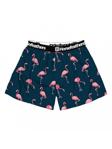 HORSEFEATHERS Trenýrky Frazier – flamingos BLUE velikost XXL