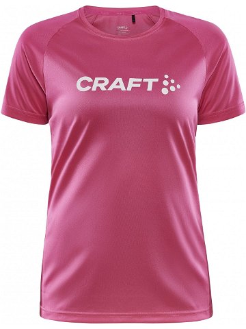 Craft W Triko CORE Essence Logo růžová
