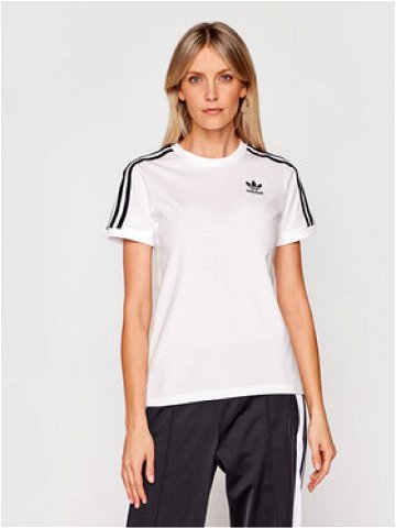 Adidas T-Shirt adicolor Classics 3-Stripes GN2913 Bílá Regular Fit