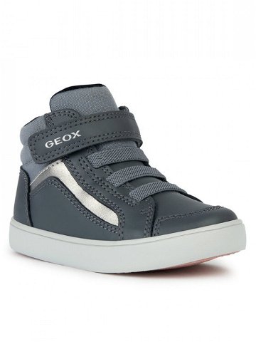 Geox Sneakersy B Gisli Girl B361MF 05410 C9002 M Šedá